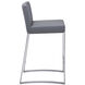 Architect 35 inch Grey Counter Stool